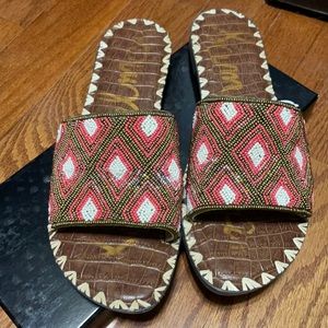 Pretty Sam Edelman Beaded Sandals